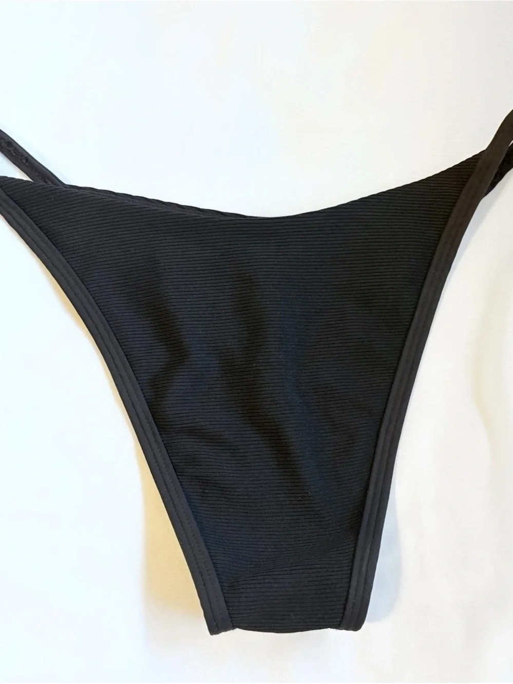 NWOT L*Space black ribbed Jay bottoms S